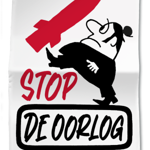 4x Stop de oorlog poster
