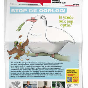 10x Stop de oorlog krant