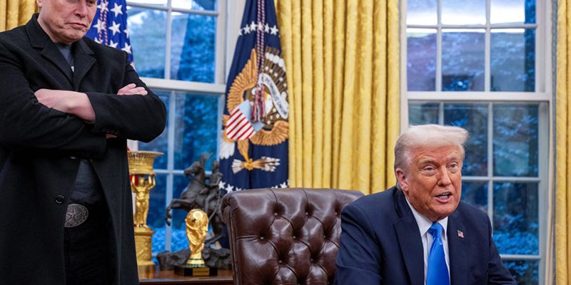 Musk en Trump trekken de beerput open