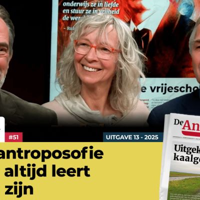 Hoe de antroposofie ons nog altijd leert mens te zijn