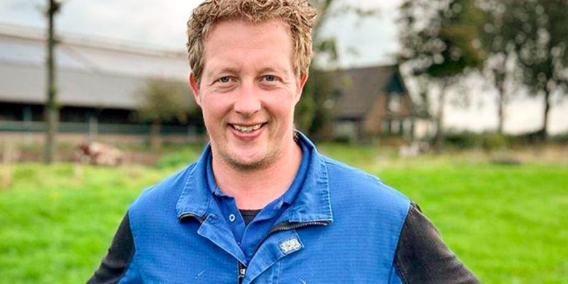 strijdende boer mark rood