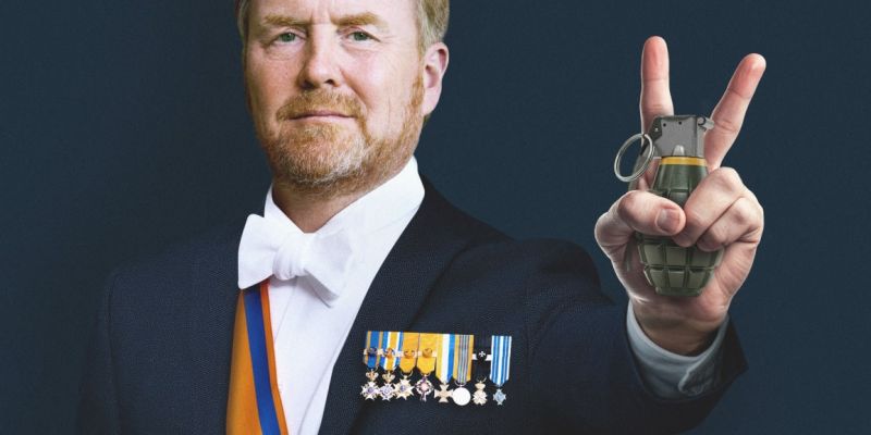 Oorlogstaal van de koning symptoom van militarisering samenleving