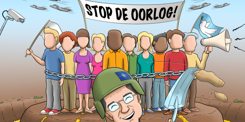 Niemand in Brussel praat meer over vrede