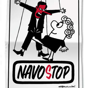 4x NavoStop-poster