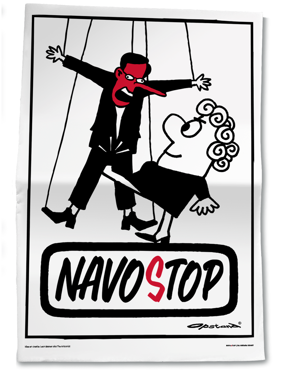 4x NavoStop-poster