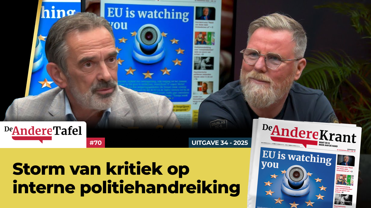 DAT Storm van kritiek op interne politiehandreiking