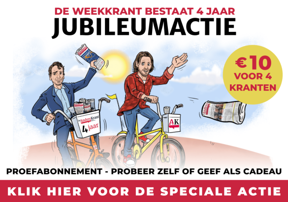 jubileumactie 4 jaar proef 4 kranten voor €10